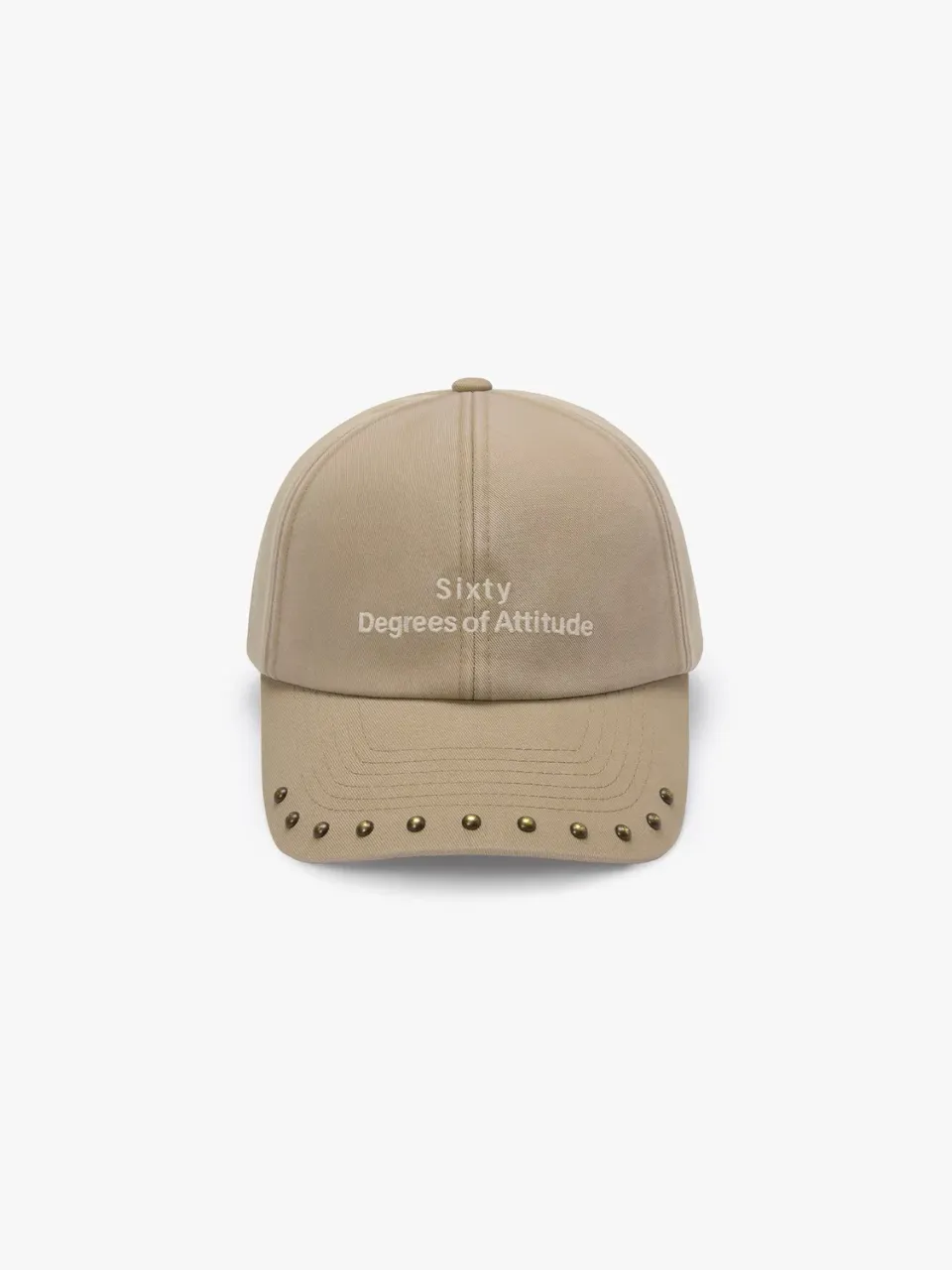 Miss Sixty cap med nitter khaki justerbar
