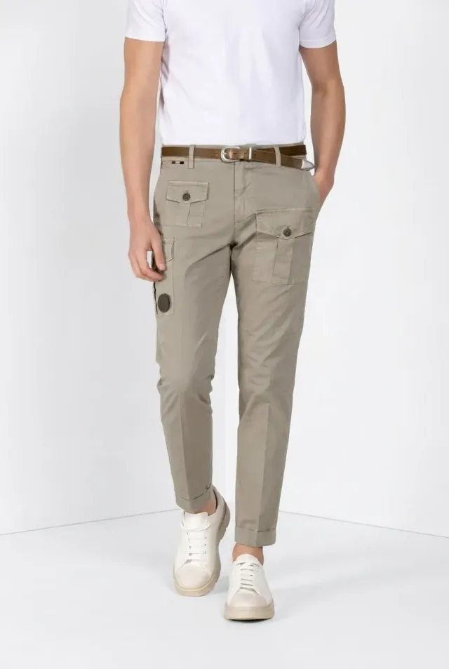 Mason's George Coolpocket cargobukser salvie carrot fit stretch