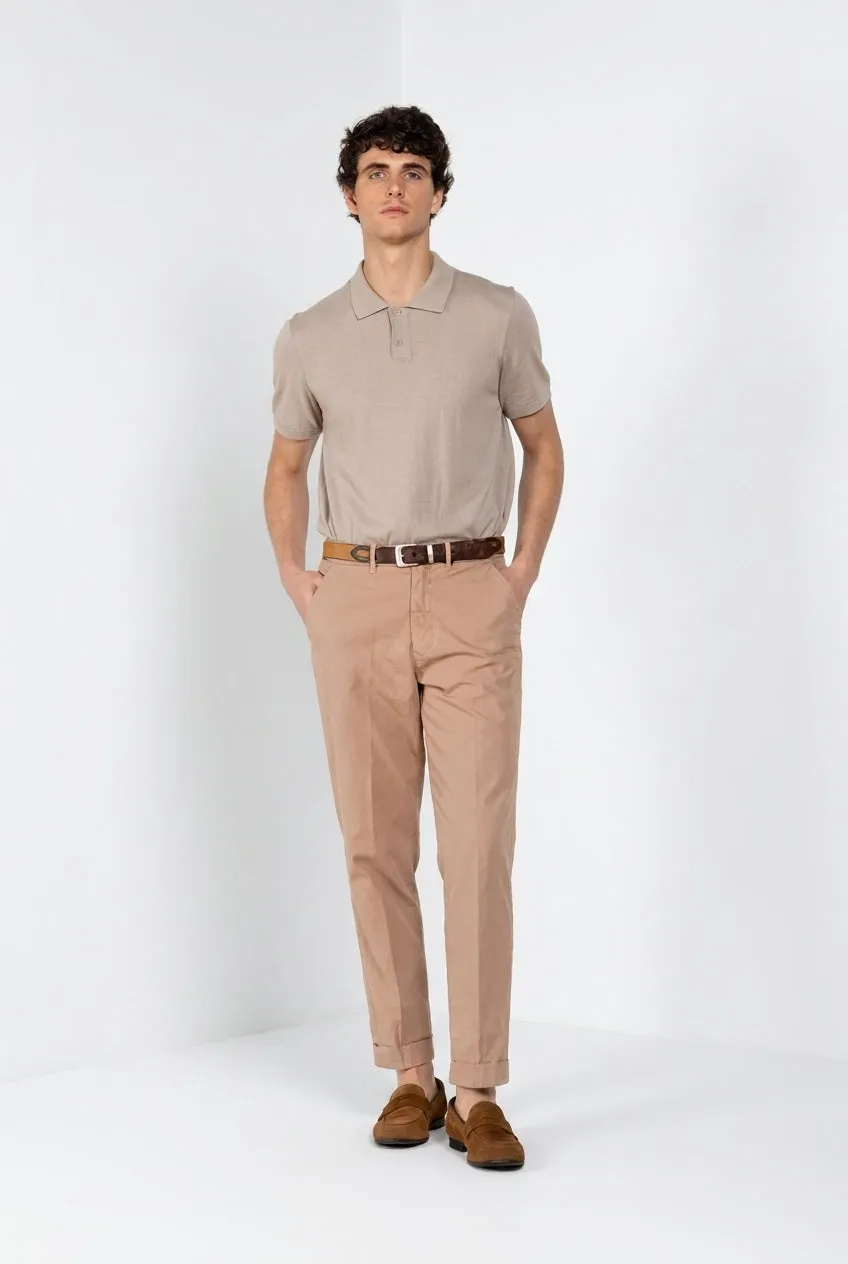 Mason's Boston chino beige relaxed fit bomuld