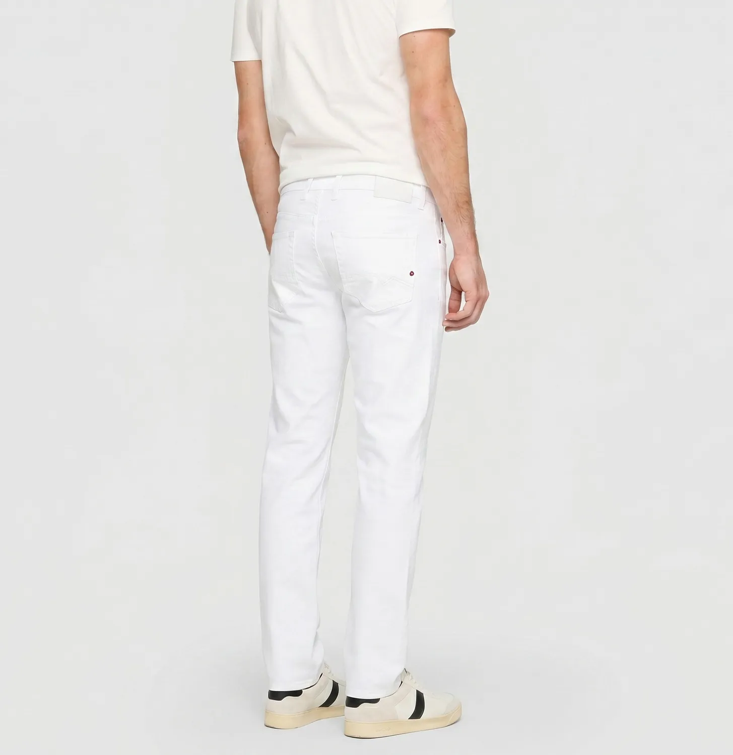 MAC Arne Pipe jeans hvid light stretch