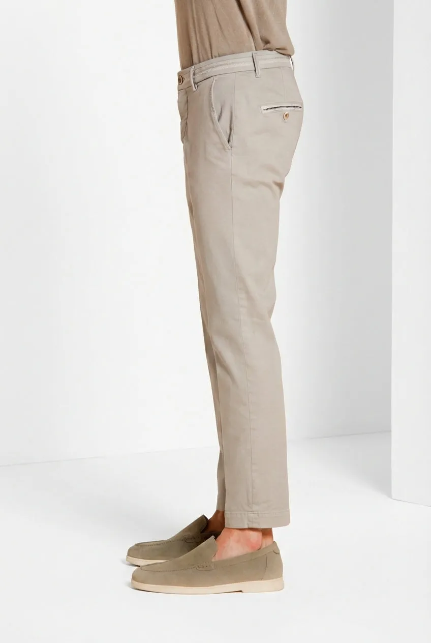 Mason's Torino Elegance chinos lyseblå lyocell slim