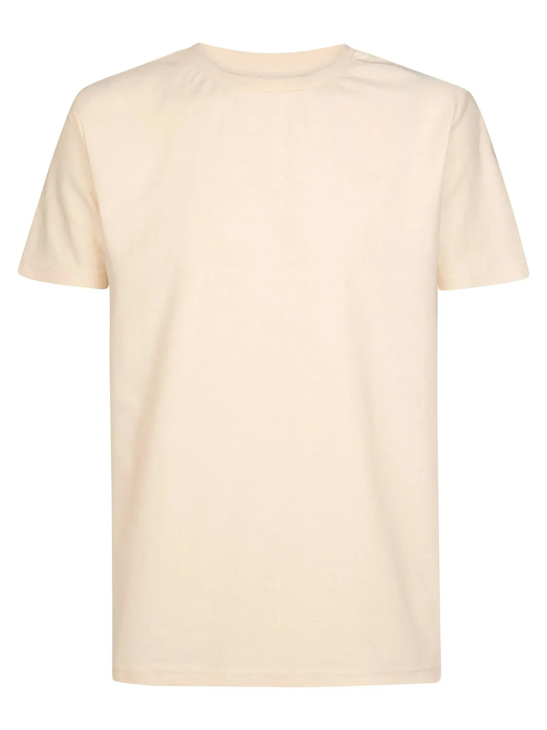 Petrol Industries Hayden t-shirt regular fit bomuld visgraat