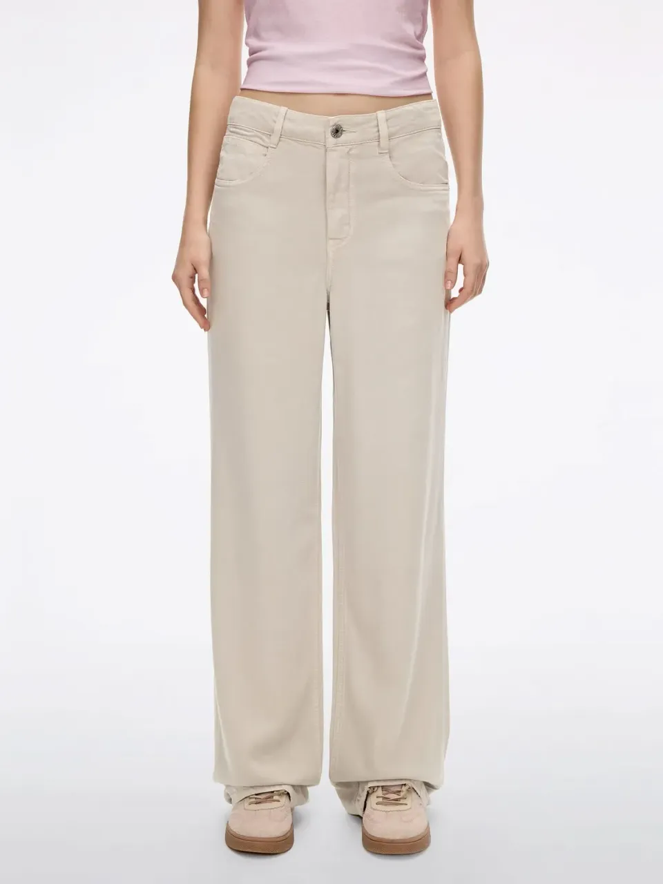 Miss Sixty 6M3JJ2521 straight jeans khaki mid-rise