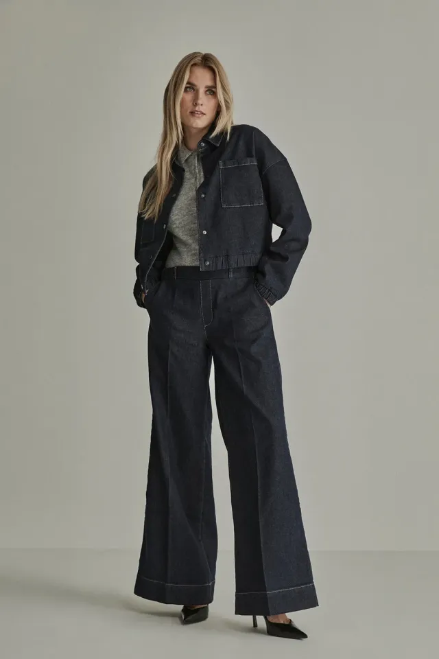 Para Mi Jeans Lynn jakke indigoblå bomber