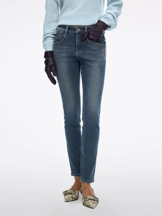 Miss Sixty Bella skinny jeans mellemblå stretch