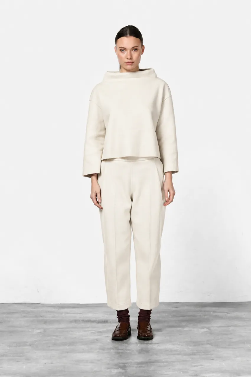 Mason's Nathi sweatshirt creme uld bubble fit