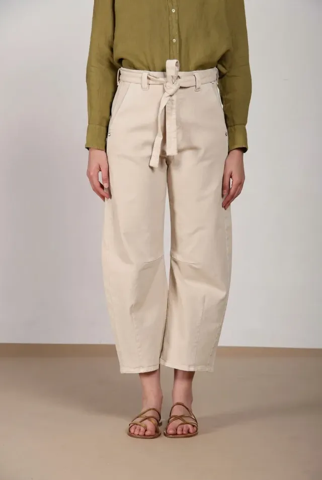 Mason's Vivienne City chino bukser kridhvid balloon stretch