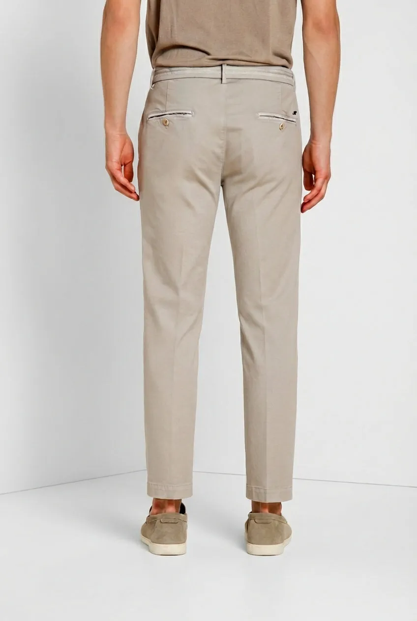 Mason's Torino Elegance chinos lyseblå lyocell slim