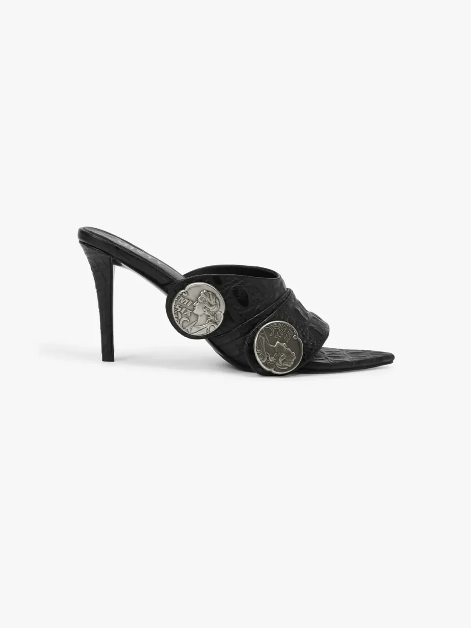 Miss Sixty Black Label stiletter sorte spids tå