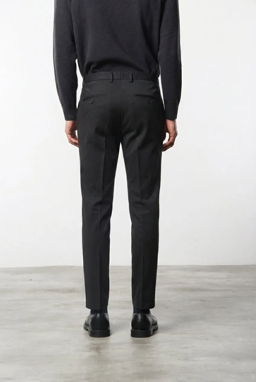 Mason's Milano chinos brun gabardin extra slim