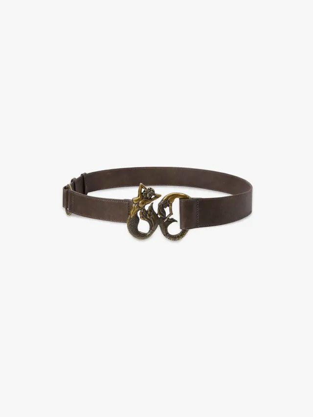 Miss Sixty Leather Belt bælte brun lammeskind XS-L