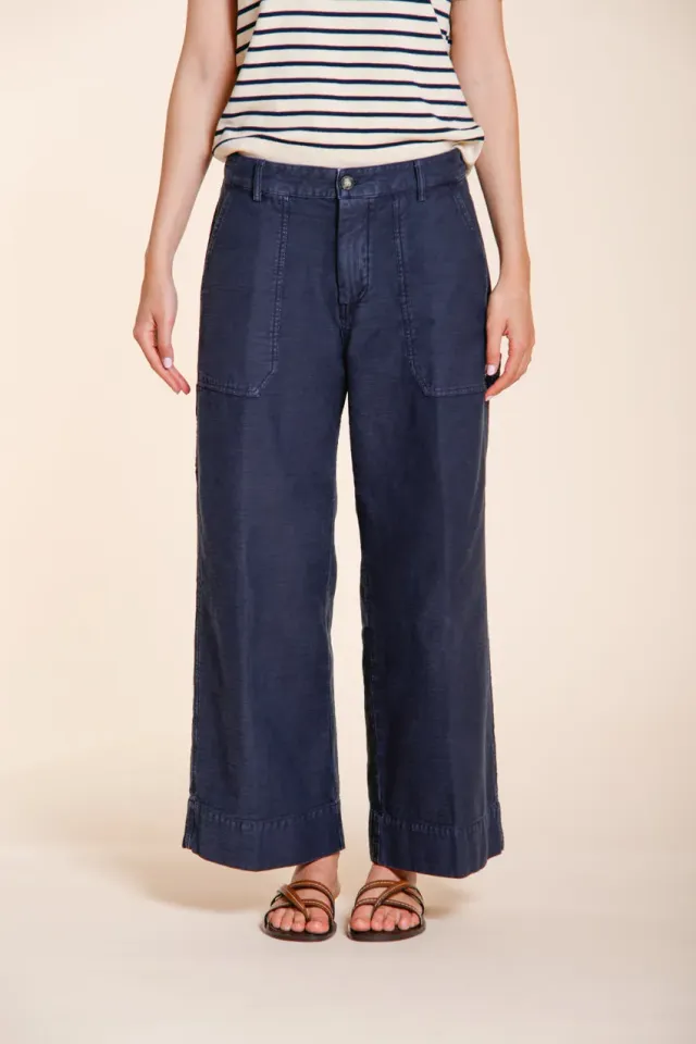 Mason's Dallas Wide cargobukser navy straight
