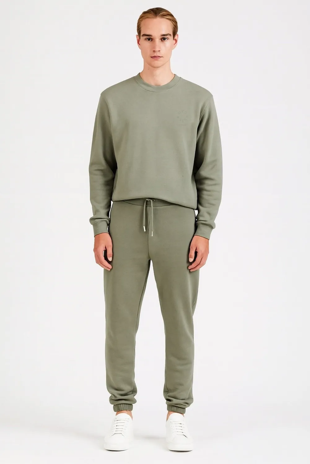 Organsk The Classic Organic sweatshirt grå