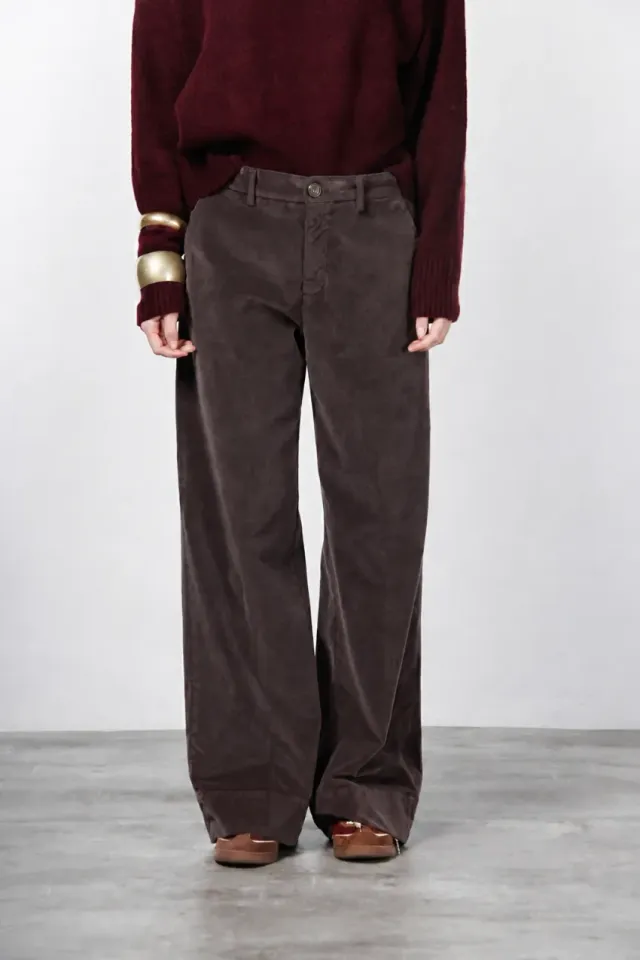 Mason's New York Studio chinobukser brun straight fit