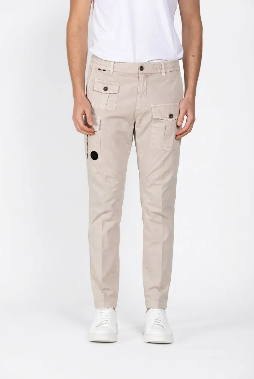 Mason's George Coolpocket cargojogger carrot beige stretch