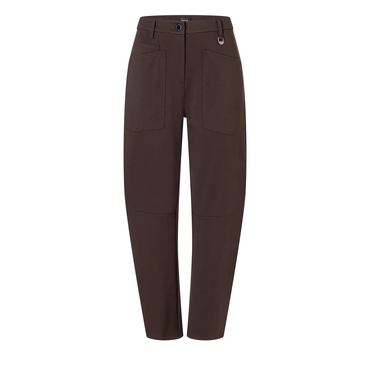 MAC Baggy Smart jerseybukser brun loose fit