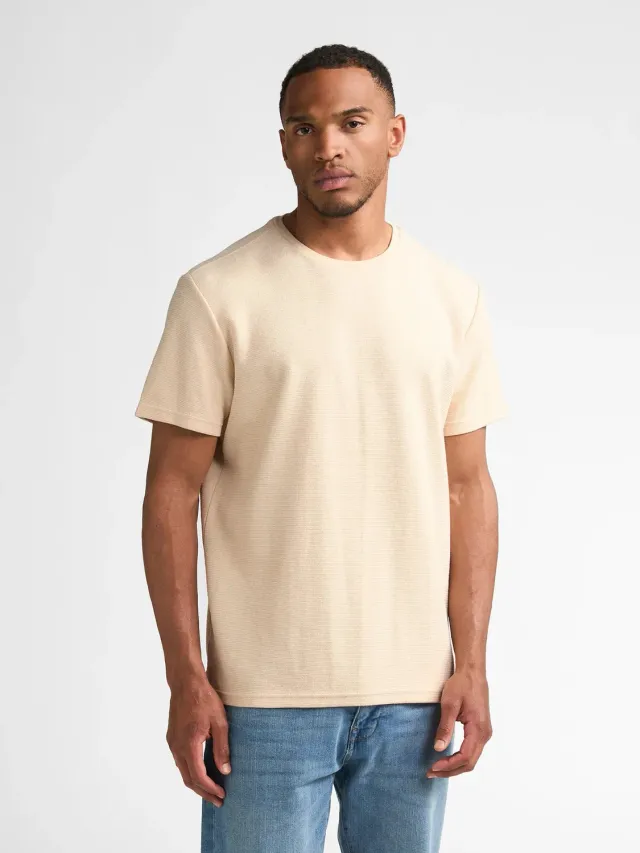 Petrol Industries Owens t-shirt stone white bomuld