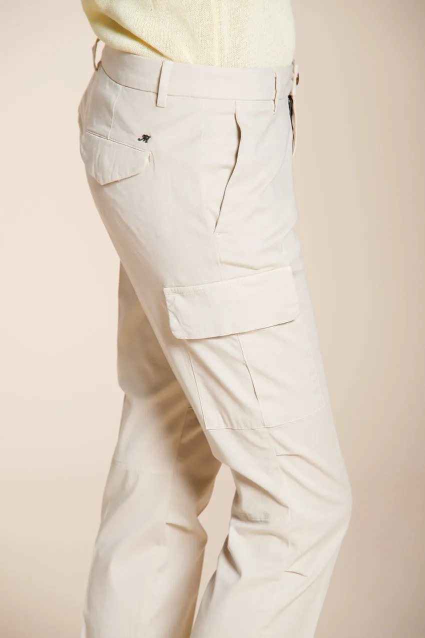 Mason's Chile City cargobukser latte slim gabardine