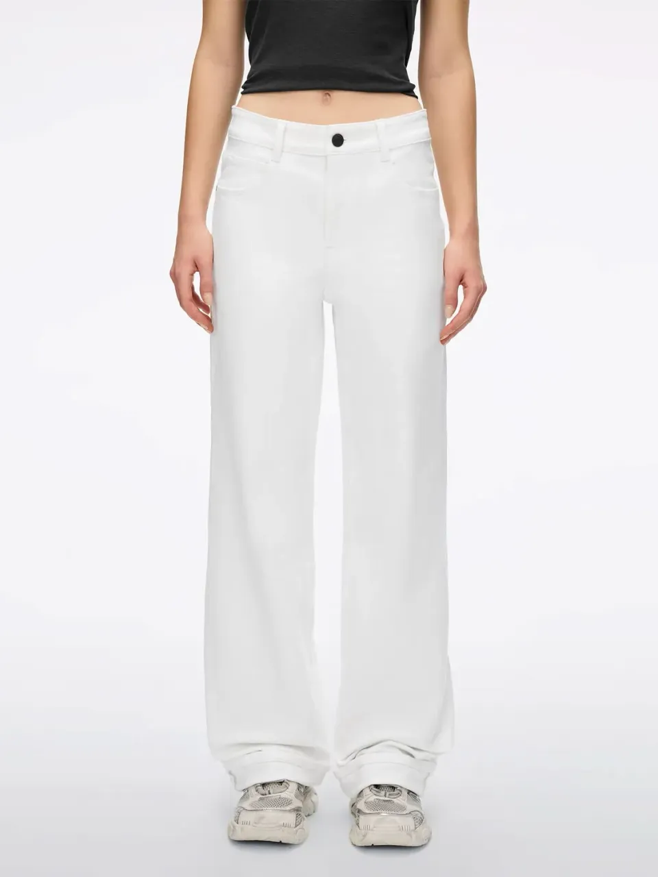 Miss Sixty Straight hvide jeans White stretch