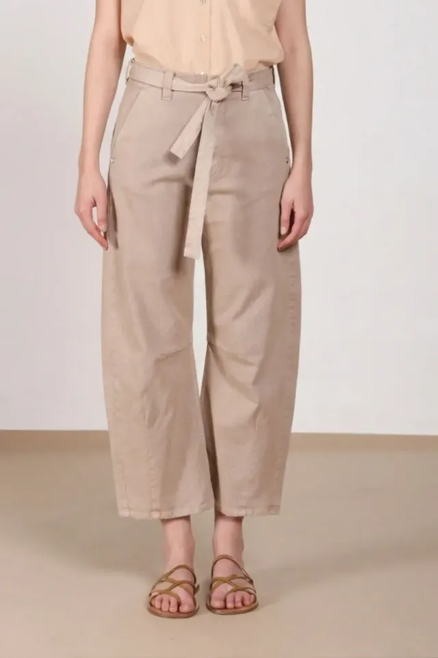 Mason's Vivienne City chinos beige balloon fit