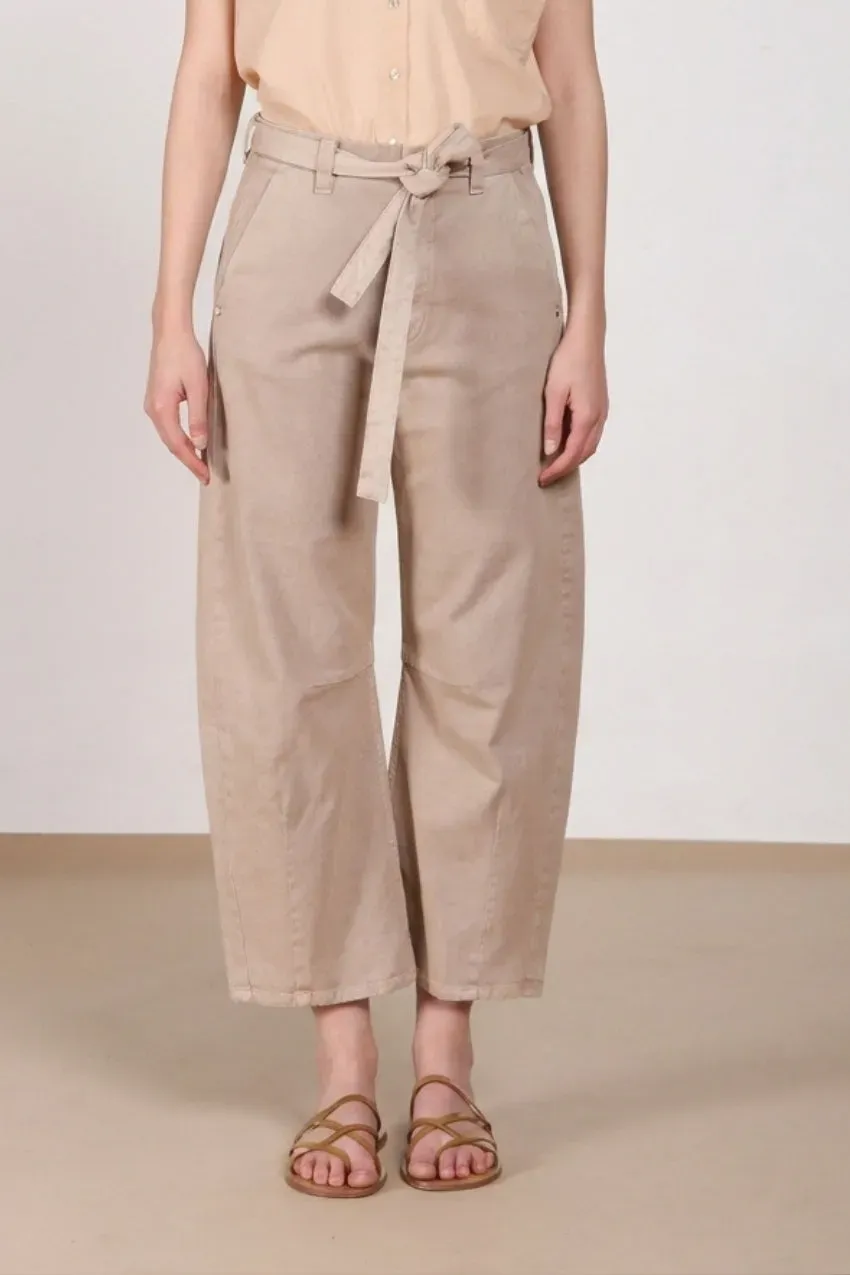 Mason's Vivienne City chinos beige balloon fit
