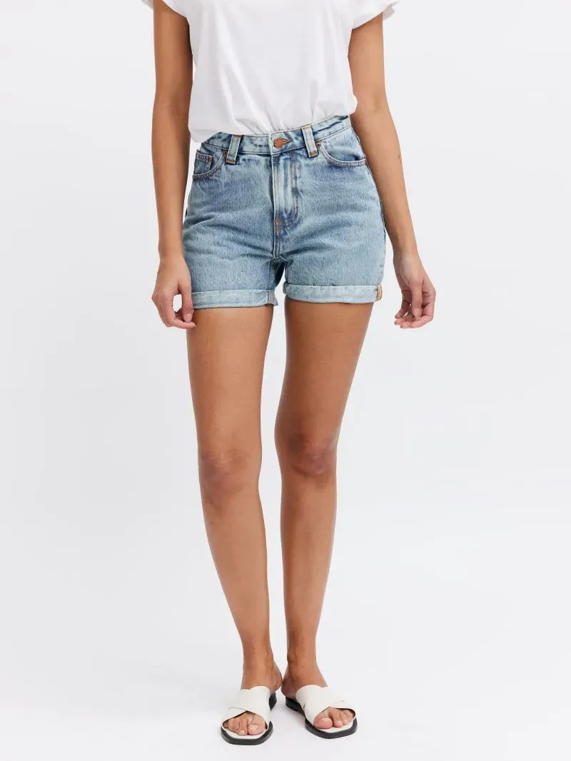 Organsk Oxygen Shorts denimshorts str 26 100% bomuld