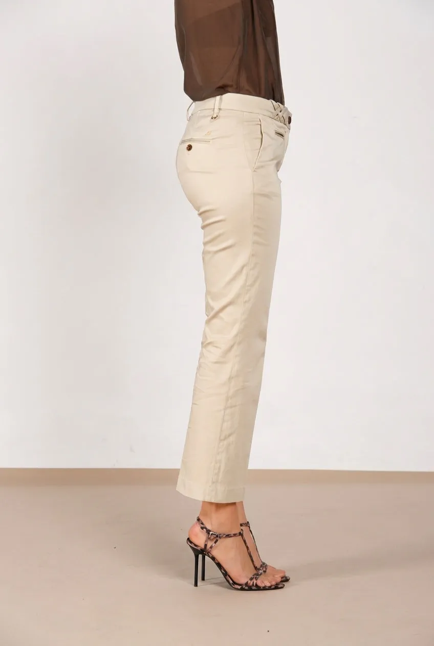 Mason's New York Trumpet chino smørgul slim dame