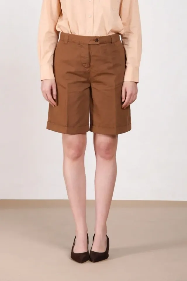 Mason's Brigitte chino shorts lysebrun hør