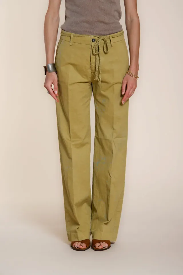 Mason's New York Straight chino syregrøn lyocell