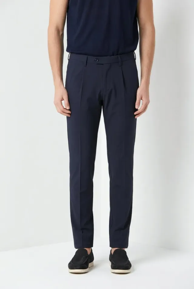 Mason's Torino 1 Pinces Dynamic jogger navy slim