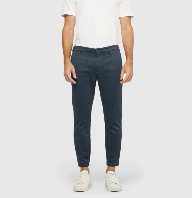 MAC Griffin 6617-91-0767L jerseybukser blå tapered fit