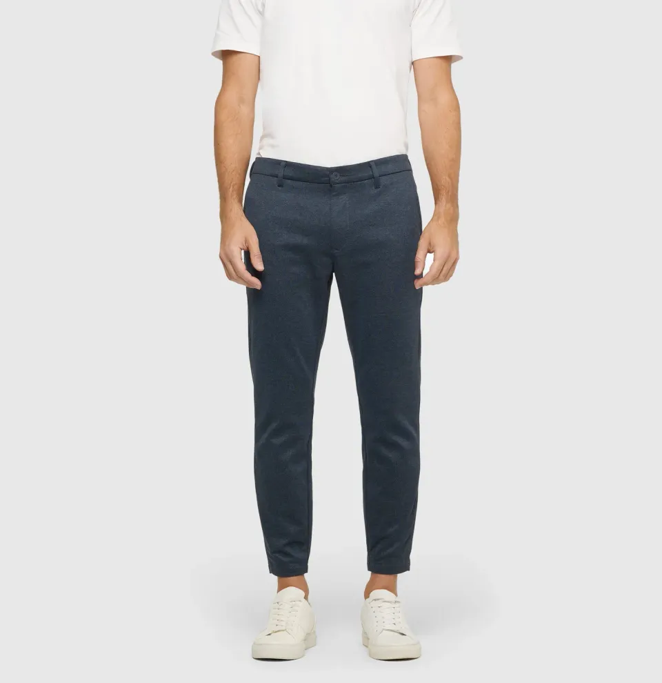 MAC Griffin 6617-91-0767L jerseybukser blå tapered fit