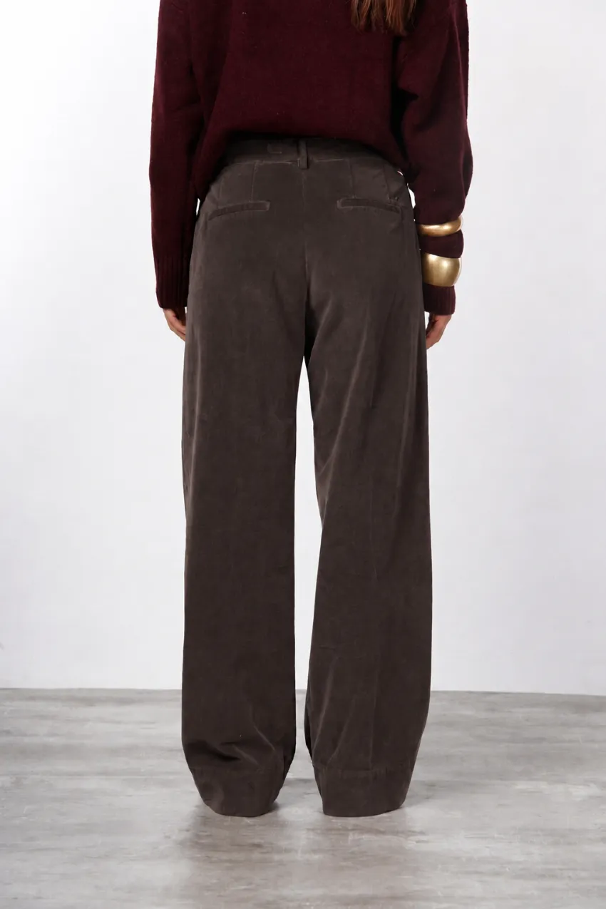 Mason's New York Studio chinobukser brun straight fit