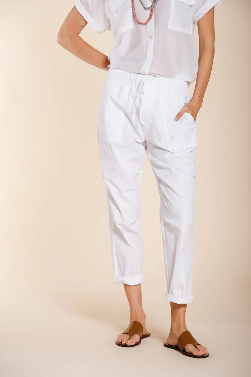 Mason's Fatique Jogger cargobukser hvid relaxed