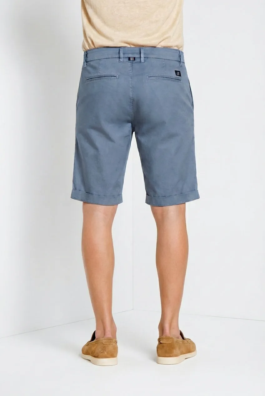 Mason's London chino bermuda lyseblå regular