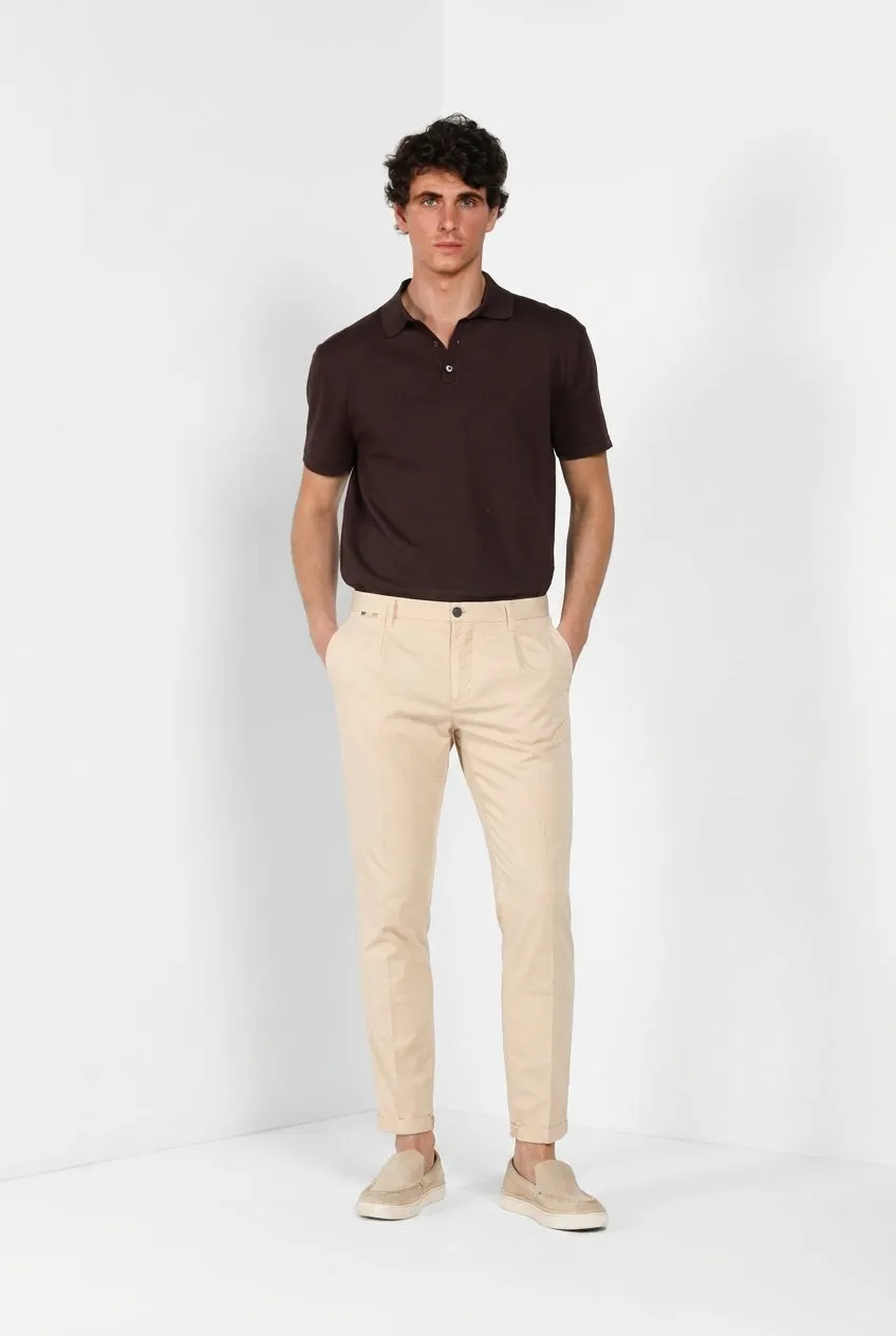 Mason's Osaka 1 Pinces chinobukser lysebeige carrot