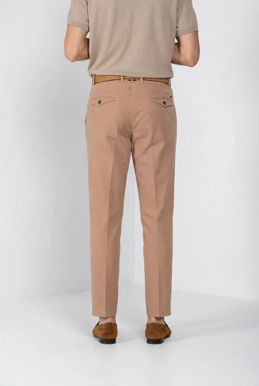 Mason's Boston chino beige relaxed fit bomuld