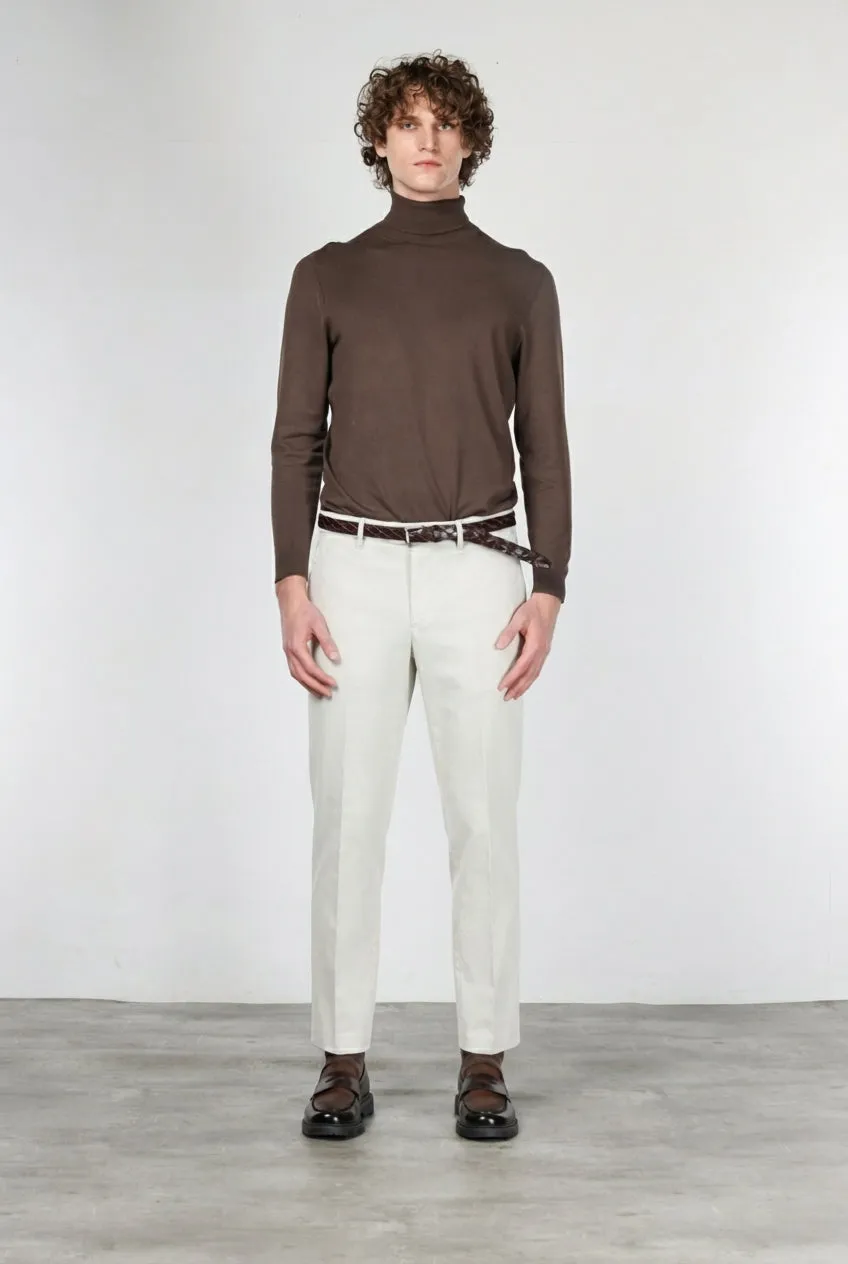 Mason's Paris chinos hvide carrot fløjl