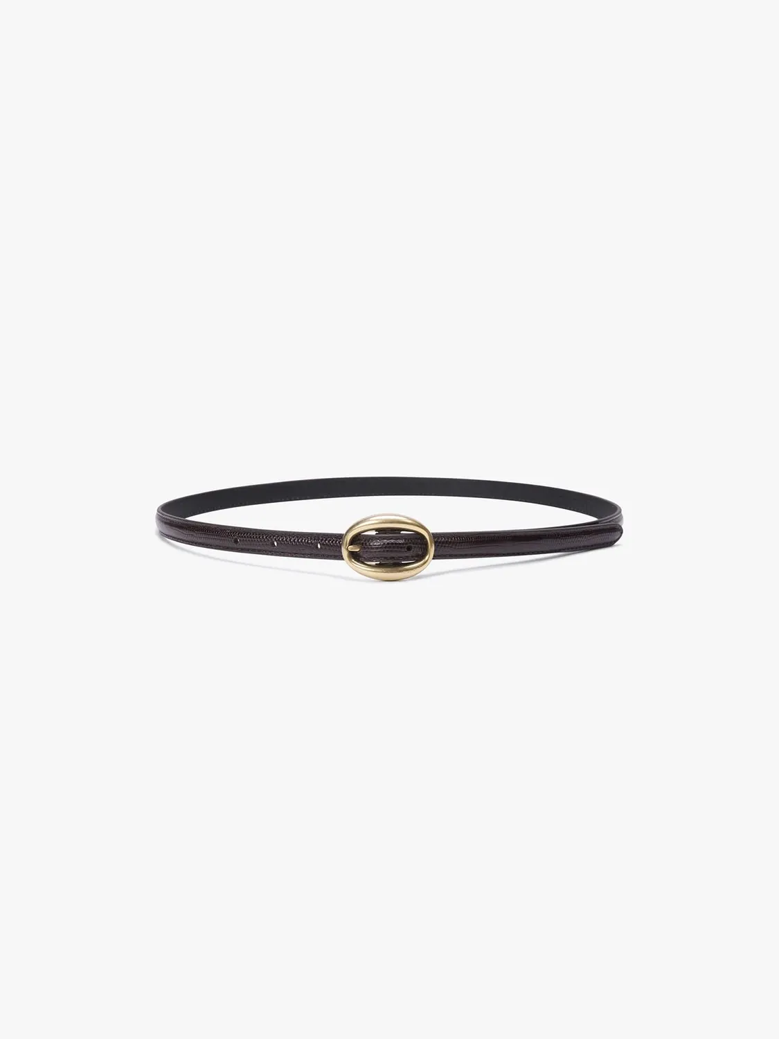 Miss Sixty Leather Belt læderbælte sort guldspænde