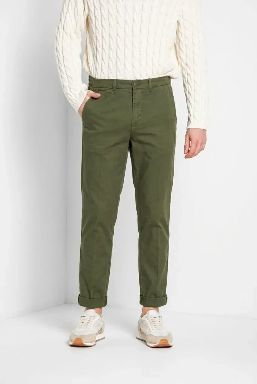 Mason's Chinos chinos oliven relaxed gabardine