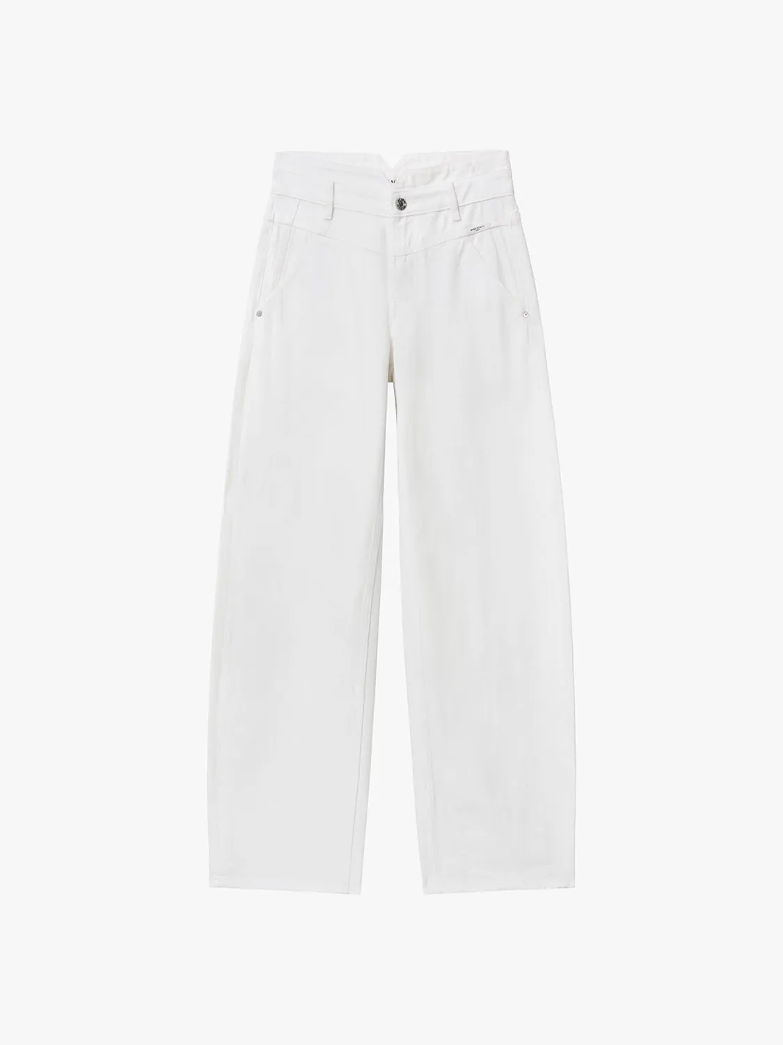 Miss Sixty Alice barrel jeans hvid løs hverdagsfacon