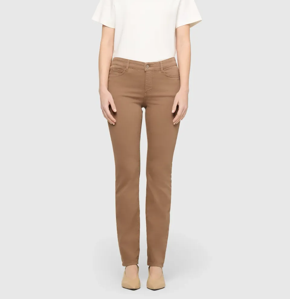 MAC Dream 5401-00-0355 jeans brun straight fit