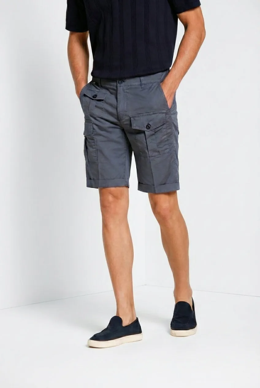 Mason's George Coolpocket cargo shorts lyseblå carrot