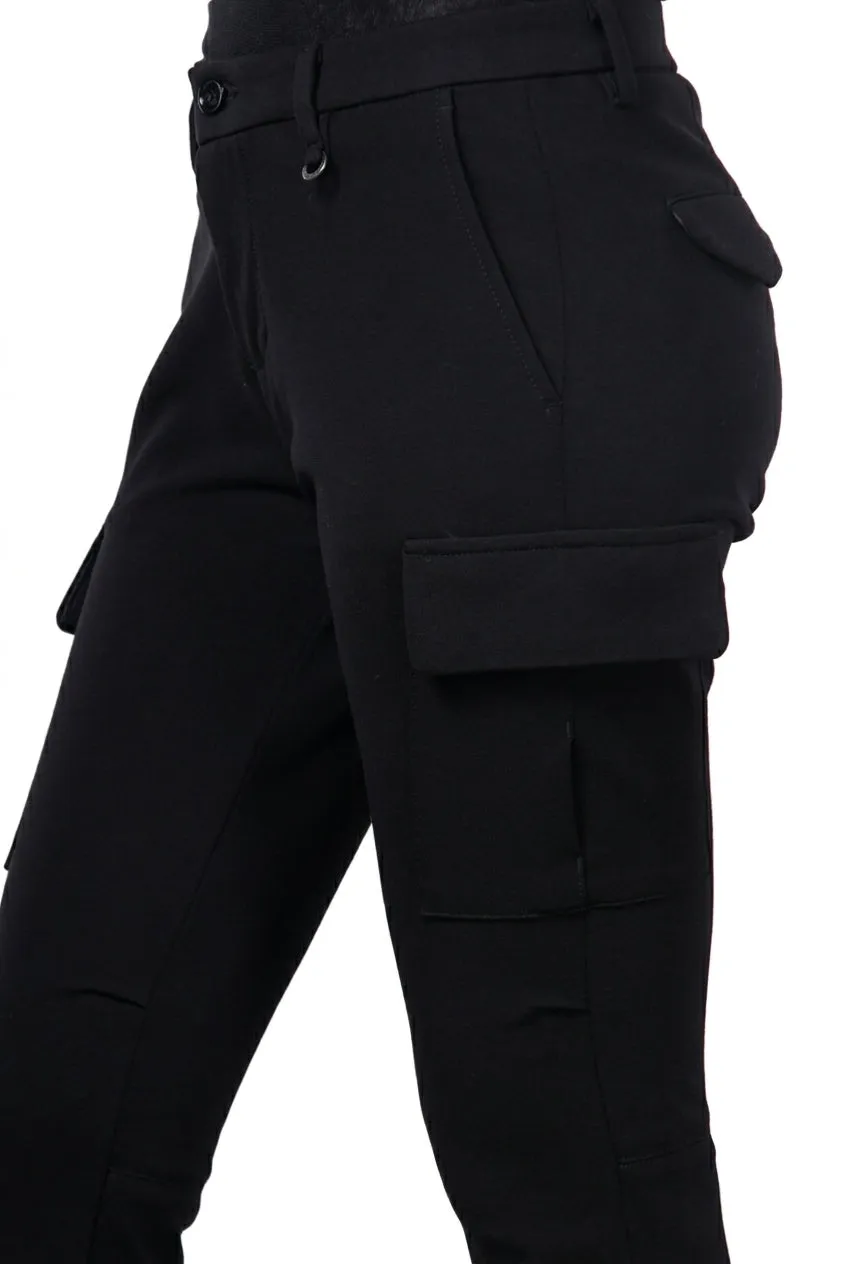 Mason's Chile City cargobukser sort slim fit