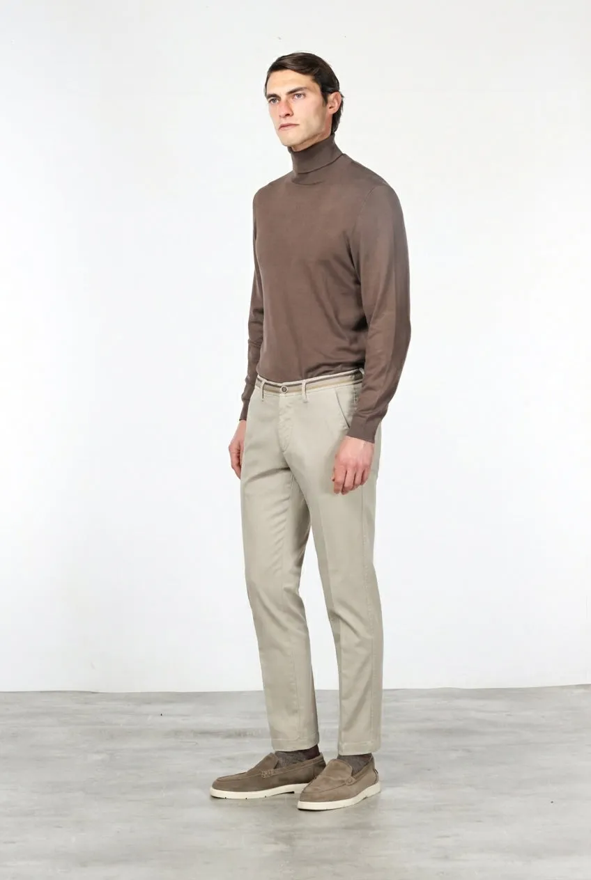 Mason's Torino Winter chino bukser slim isgrå