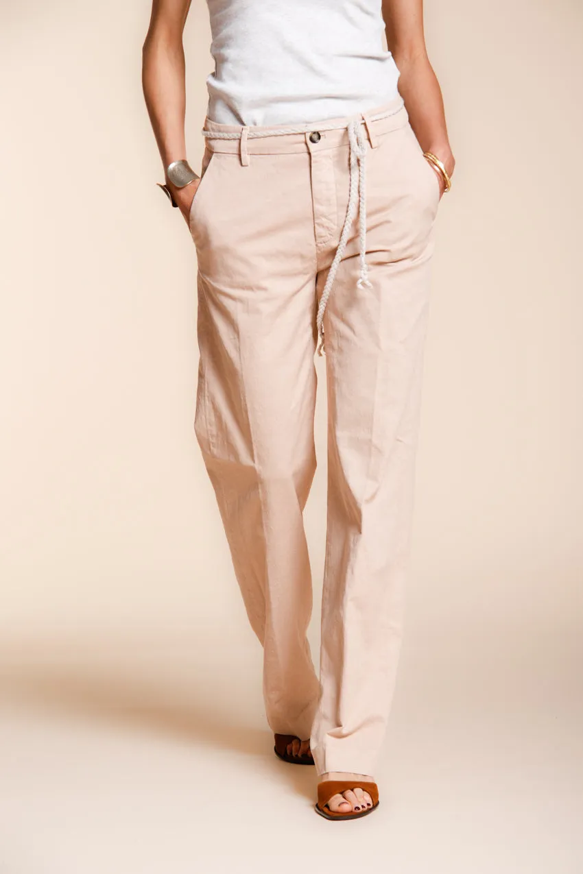 Mason's New York Straight chinobukser rosa hør