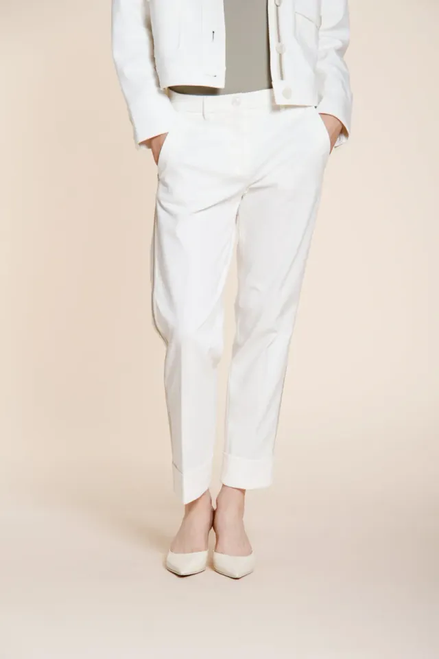 Mason's New York Carrot chino bukser hvid jersey