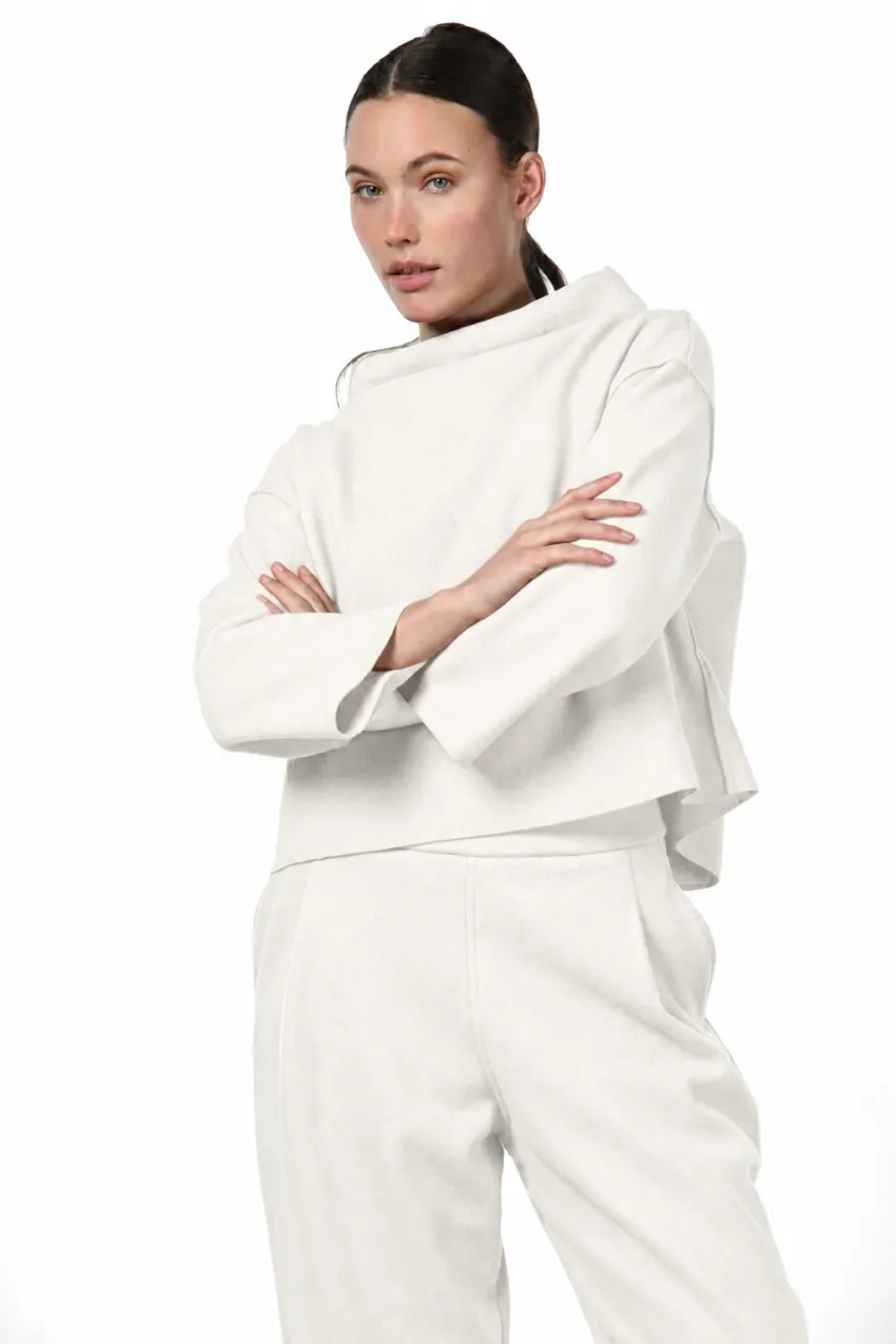 Mason's Nathi sweatshirt creme uld bubble fit