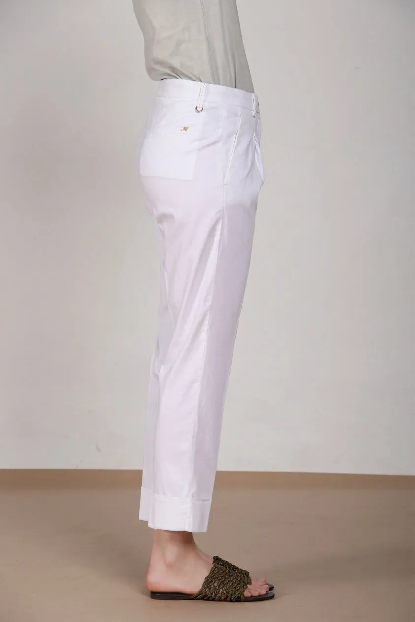 Mason's New York Carrot Sartoriale chino hvid silke