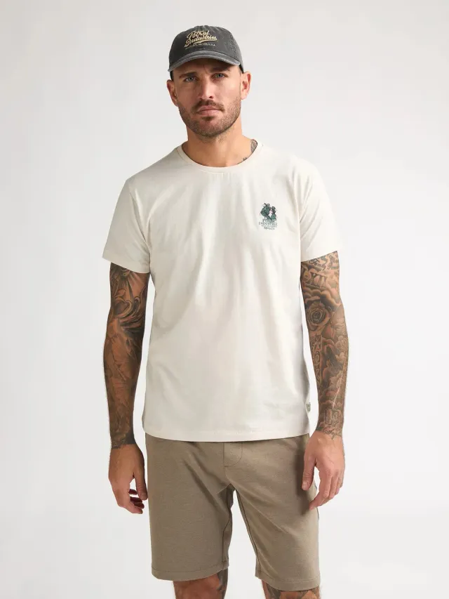 Petrol Industries Piedra t-shirt Seashell økologisk